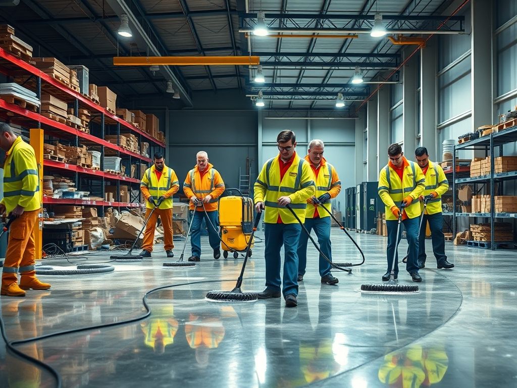 Limpeza Industrial Start Services: A Solução Completa para Manutenção e Segurança