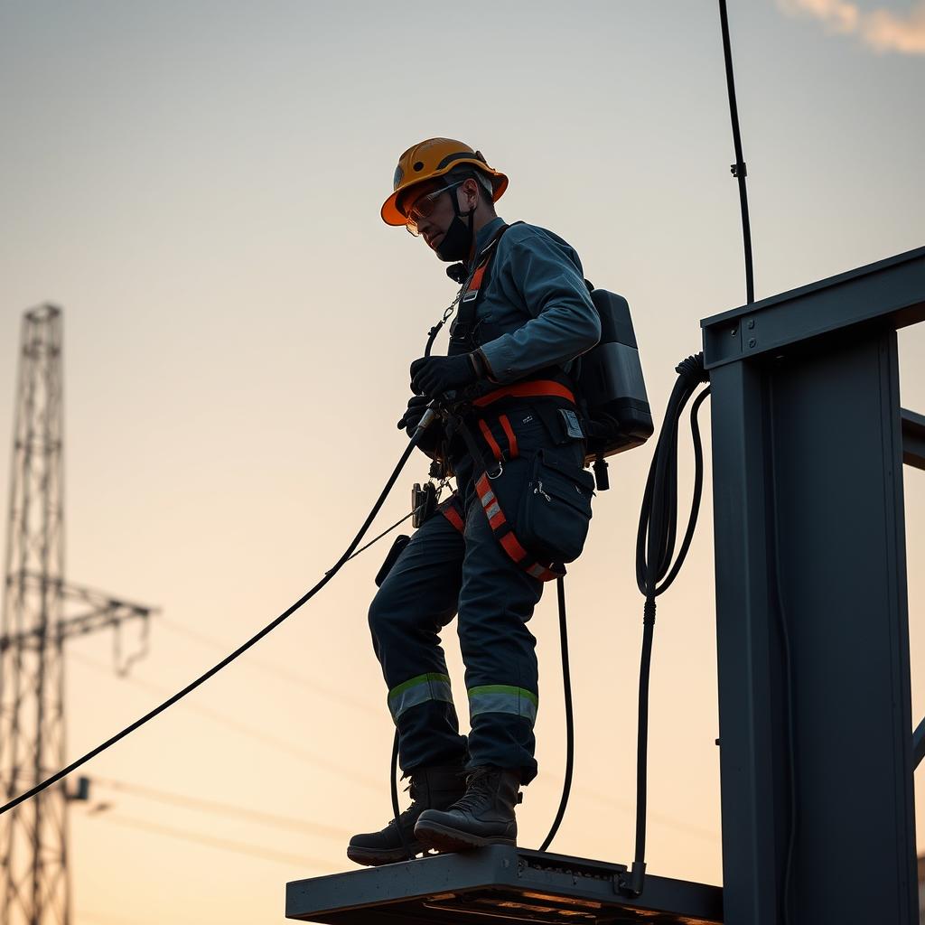 Manutenção de Instalações Elétricas em Altura: Glossário Completo
