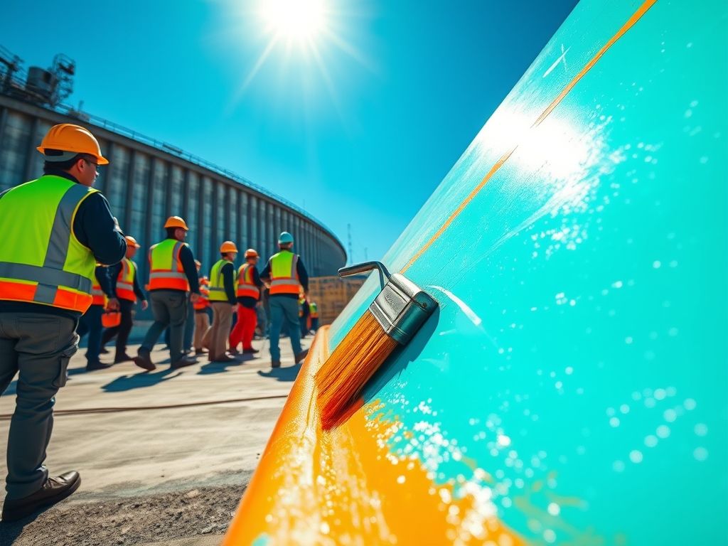 Pintura de Reservatórios Start Services: A Importância da Manutenção Industrial