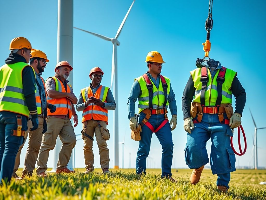 Normas GWO para Manutenção Eólica: Um Guia Completo da Start Services