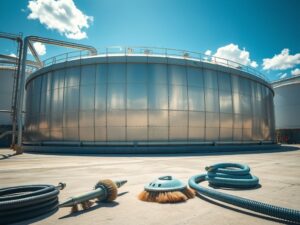 Limpeza de Tanques de Armazenamento de Gás: A Importância da Manutenção Adequada