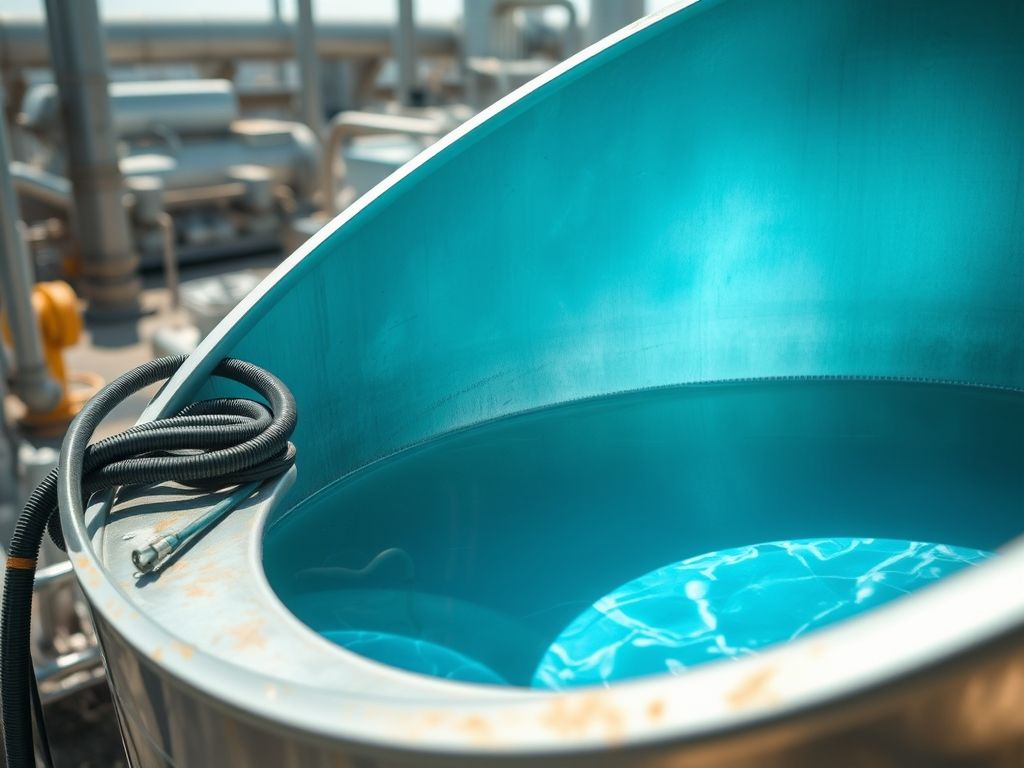 Limpeza de Tanques de Armazenamento de Água de Resfriamento: A Importância da Manutenção Preventiva