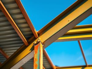 Pintura de Estruturas de Aço para Coberturas Industriais: Garantindo Durabilidade e Segurança