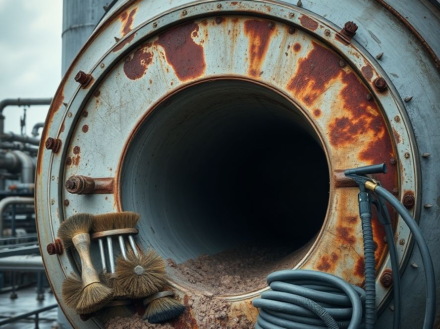 Limpeza de Tanques de Armazenamento de Água de Processo Industrial Pluvial: A Importância da Manutenção Adequada