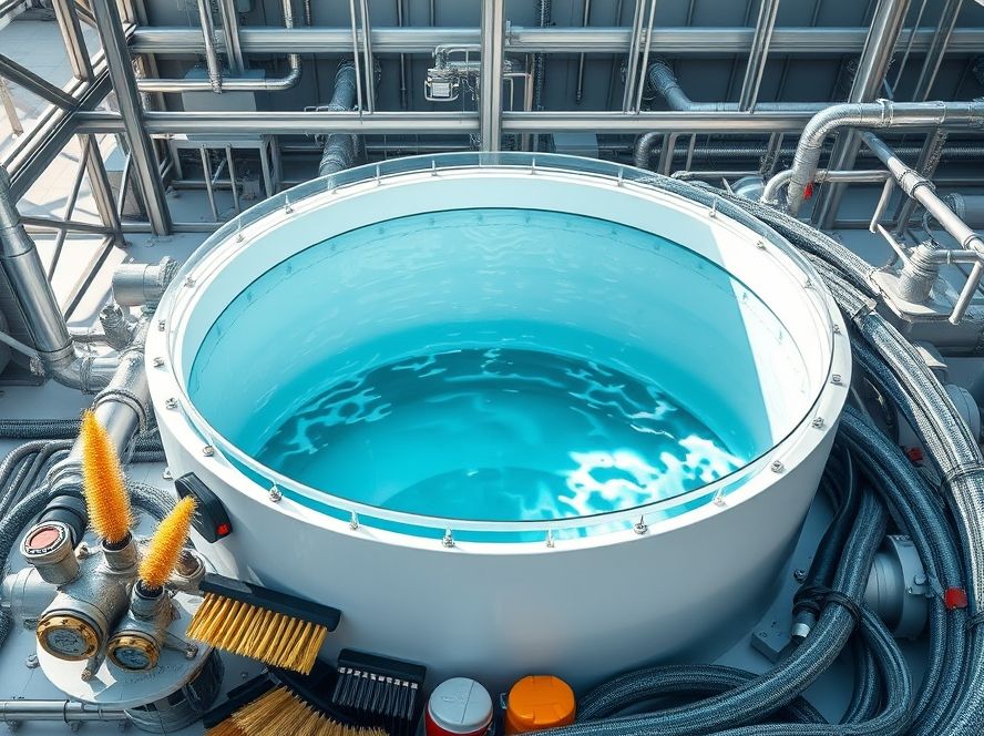 Limpeza de Tanques de Armazenamento de Água de Reuso Industrial Pluvial: A Importância e as Melhores Práticas